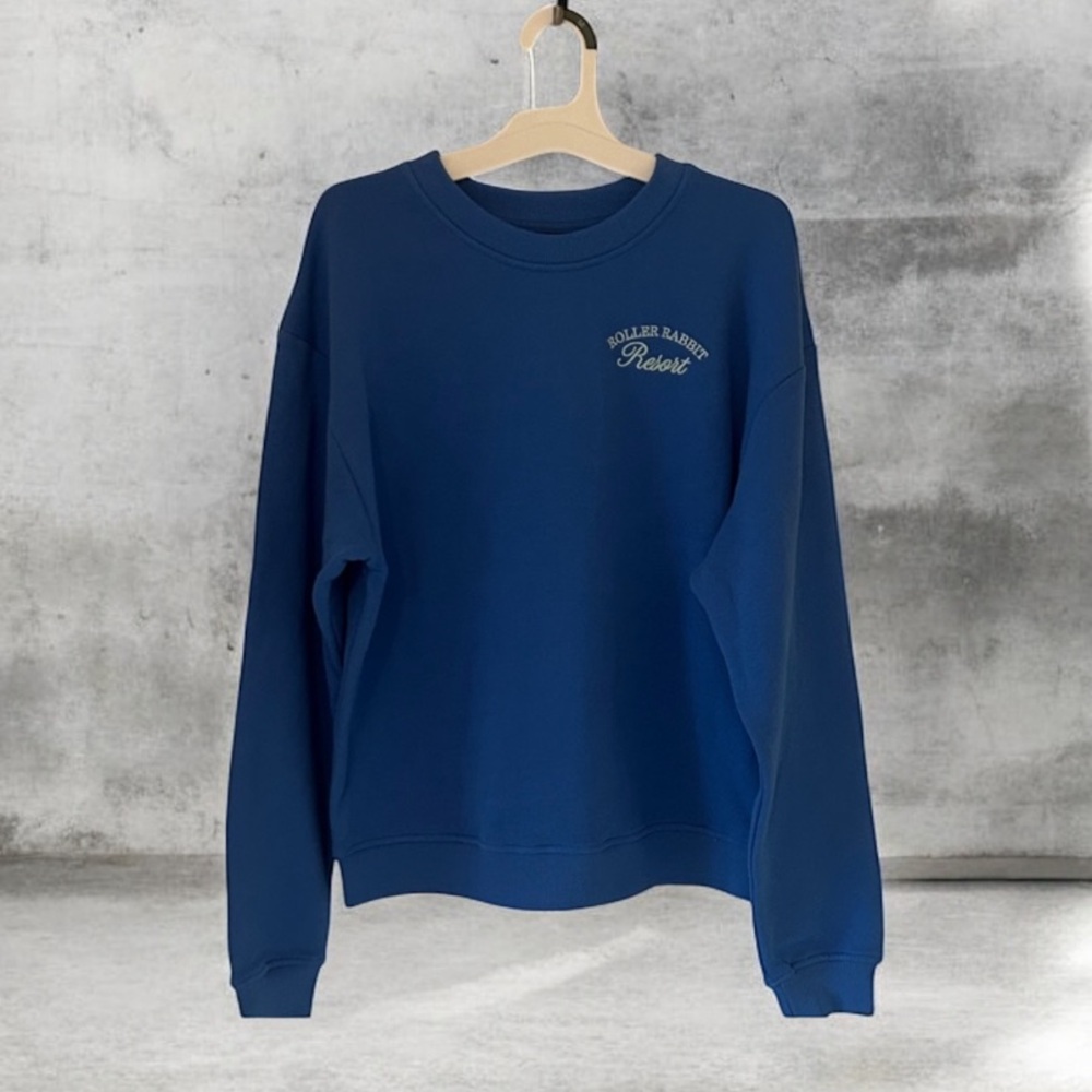 NWT Crewneck Pullover Sweatshirt Light Aqua - Roller Rabbit x Target Size M